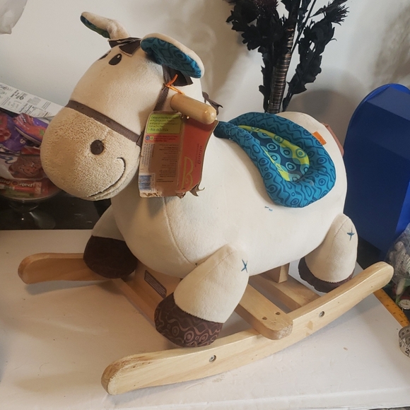 banjo rodeo rocking horse